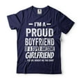 thumbnail image 3 of I'm A Proud Boyfriend Shirt Funny Boyfriend Girlfriend Tee Relationship Shirt Valentine's Day Gift, 3 of 6