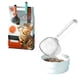 thumbnail image 1 of Cuchara para comida para mascotas con clip - Dispensador de grano de plástico para perros y gatos - 7,44x3,74x2,64 pulgadas - Blanco, naranja, azul claro, azul, 1 of 6