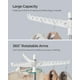 thumbnail image 4 of Tendedero de ropa SONGMICS plegable 150 cm de acero inoxidable, 4 of 7