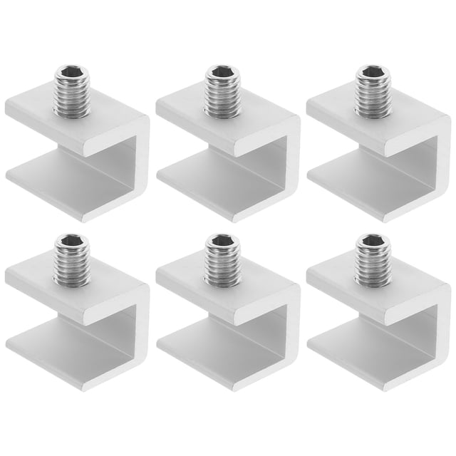 KAKOWELY Window Protective Lock 6pcs Household Limiting Lock Sliding Window Lock Clamp-resistant Lock for Kid1.38"X1.18"X0.91"