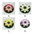 thumbnail image 2 of Pool Light Flower Shape Solar Power Garden Light Light Waterproof Decoration Light Waterproof Decoration Landscape Lamp, Red, 2 of 7