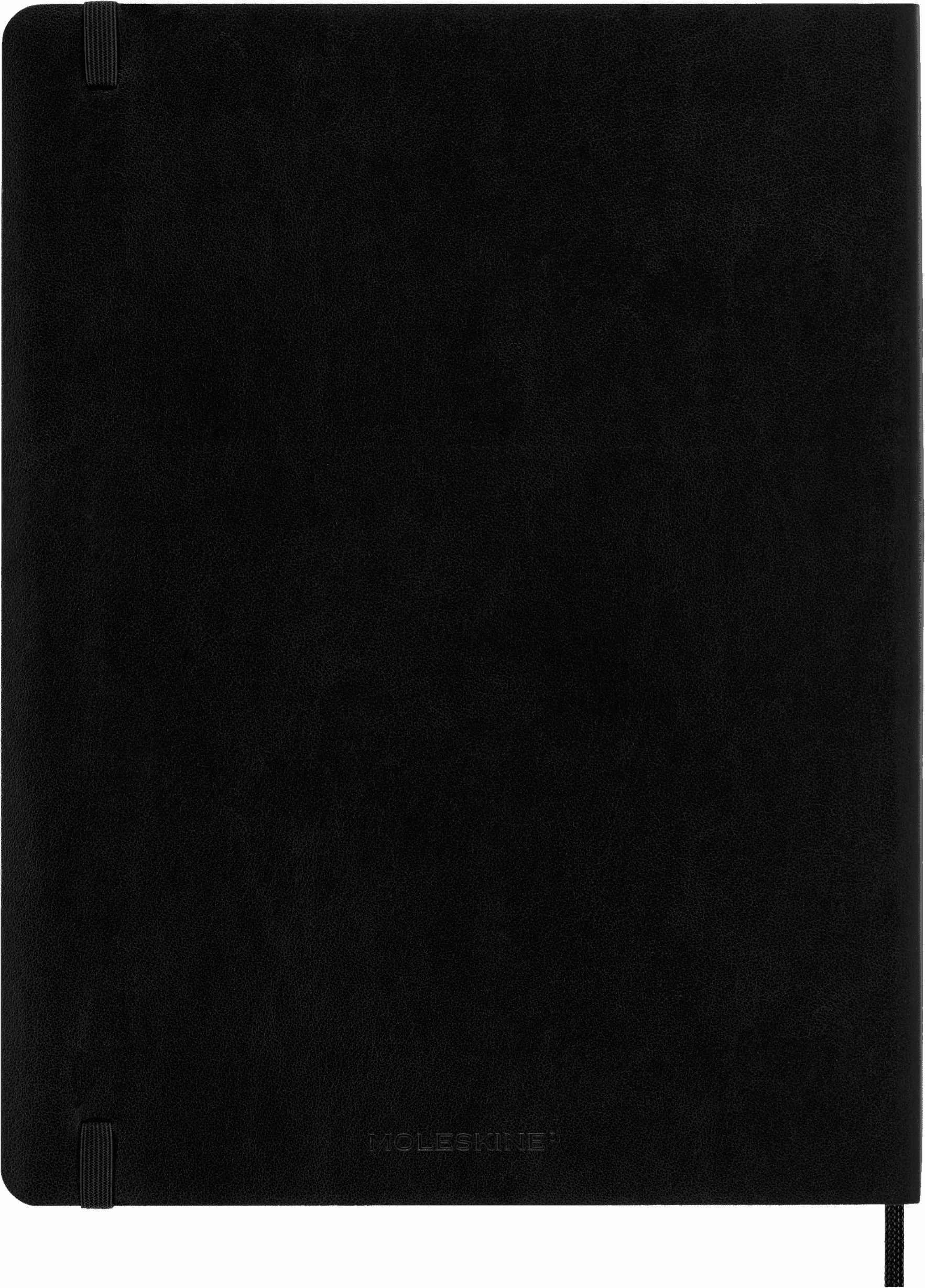 Moleskine Classic Notebook, Soft Cover, XL (7.5" x 9.75"), Ruled, Black