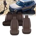 thumbnail image 3 of Fundas para Asientos Vehículos Universales Automóviles Juego Cuero Transpirable Suave, 3 of 9