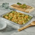 thumbnail image 3 of EZ Foil Disposable Casserole Pans, 11.75 x 9.25 in., 2 Count, 3 of 7