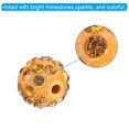 thumbnail image 3 of Uxcell 10mm Rhinestone Clay Beads, Pave Crystal Disco Rhinestone Bead for DIY Jewelry Making Bracelet, Golden 50Pcs, 3 of 6