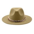 thumbnail image 3 of XINSHIDE Hat Fashionable Fedoras Men Wide For Women Dress Baseball Caps Casual Cap, 3 of 9