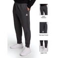 thumbnail image 3 of Reebok Men's and Big Men's Game Day Fleece Jogger Sweatpants, Sizes XS-5XL, 3 of 11