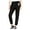black, variant on Nicopanda Womens Graphic Athletic Jogger Pants, Black, X-Small