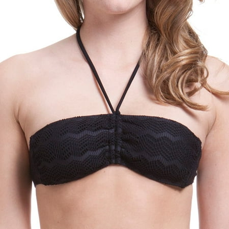 P Juniors Crochet Bandeau Bikini Top