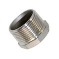 thumbnail image 5 of Megairon 1-1/4"" macho NPT a 1/2"" hembra NPT hembra reductor/buje reductor adaptador de montaje de tubería de acero inoxidable SS 304 buje hexagonal, 5 of 5