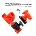 thumbnail image 4 of Regulator Water Line Pressure Regulating Valve Poultry Water Fountain Quail Waterer Bird Waterer Hens Water Dispenser, 4 of 5