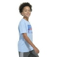 thumbnail image 4 of Boys 8-20 adidas Heat Map Lineage Tee Color: Black Size: SMALL, 4 of 4