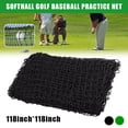 thumbnail image 2 of bedienty Knotted Rope Net For Golf Practice Sturdy Segmented Multifunctional And Suitable For Various, 2 of 6