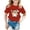 Red, variant on Kids Girls T Shirts Blue Printed Girls Short Sleeve Tops Crewneck Girls Summer Tops Girls Clothing 3-4 Years