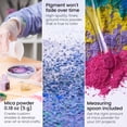 thumbnail image 5 of Arteza Mica Pigment Powder, Multicolor, Set of 60, 0.18 fl oz, 5 of 7