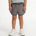 thumbnail image 6 of ITSAME Boys Girls Shorts, Elastic Waist Loose Fit Cotton Summer Casual Fashion Hot Pants Gray Size 4T, 6 of 9