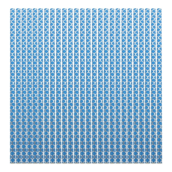 HORIALENCE Straws Blue Paper 100Pcs 7.7X0.2X0.2In