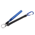 thumbnail image 3 of Cebos blandos de aleación de aluminio, accesorios de pesca, herramienta de aparejo de gusano loco con 100 anillos tóricos, color azul, 3 of 10