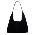 thumbnail image 5 of Bolso informal de piel suave de gran capacidad para mujer, nuevo bolso de hombro de ante, bolso de mano de moda, bolso tipo cubo combinable a la moda 2025, 5 of 5