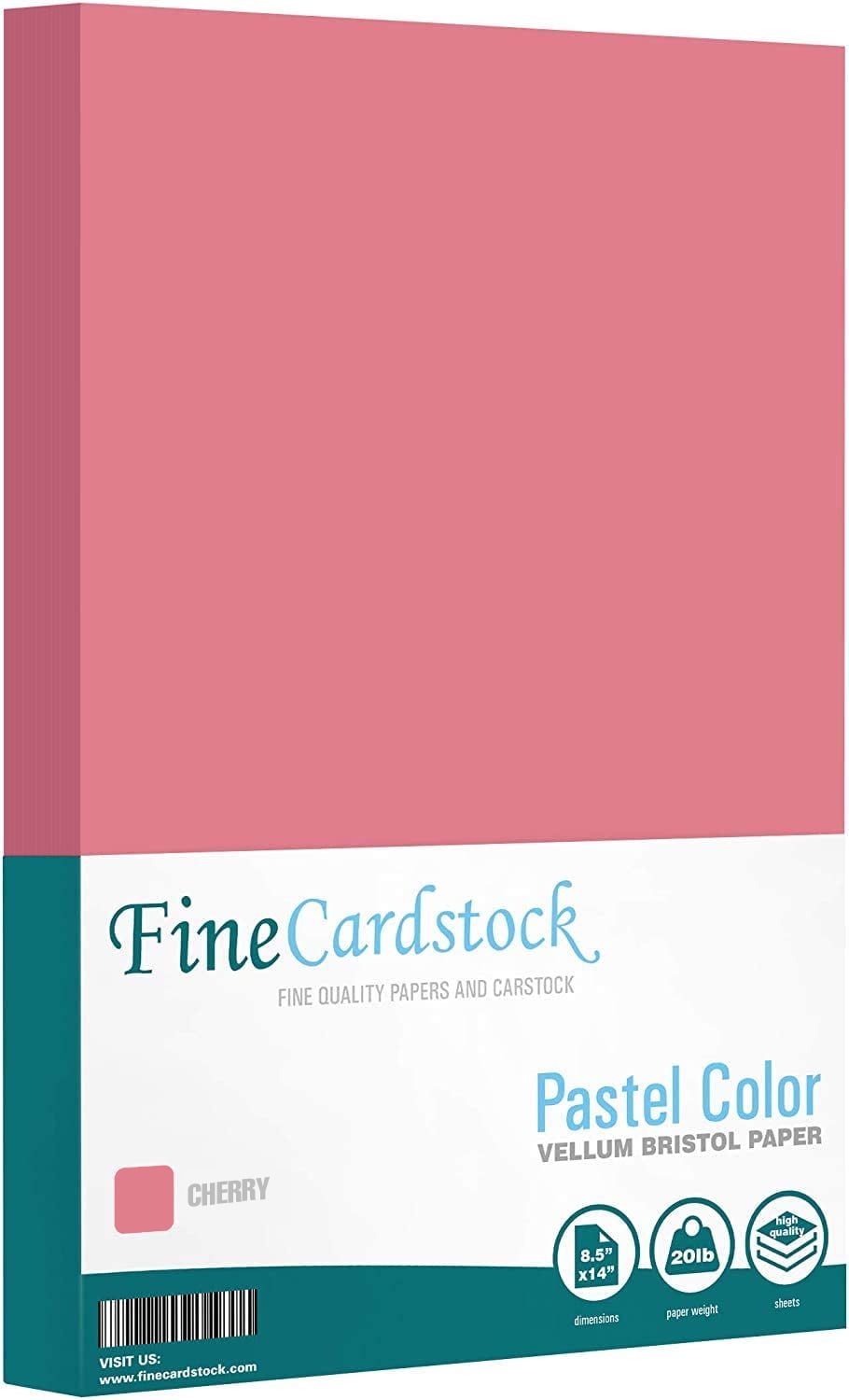 Premium Quality 8.5 x 11 PINK CARDSTOCK PAPER - 20 Sheets