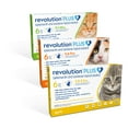 Revolution Plus Topical Solution for Cats 5.611 lbs, (Orange Box