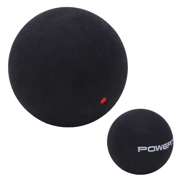 Balles de Raquette de Squash 37 mm à un Seul Point, pour Balle de Squash, Caoutchouc Blanc, Point Rouge, Bleu, Débutant, Compétition, Entraînement, Point Rouge Simple, Grande Élasticité