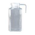 thumbnail image 2 of EGNMCR Kitchen Utensils Set, Large Capacity Acrylic PC Home Jug Striped Plastic Clear JuicePitcher. Water bottle, 2 of 6