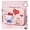 Balloon kitty, variant on Sanrio Waterproof PU Leather Cosmetic Bag For Women Kawaii Hello Kitty My Melody Travel Toiletries Organizer Storage Makeup Up