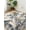Multi, variant on Blue Spring Floral Tablecloth Square Table Cloth 60x60, Waterproof Outdoor Table Cloth Covers Decorative Table Protector, Vintage Botanical Farmhouse Washable Table Cover for Kitchen Dinning Party