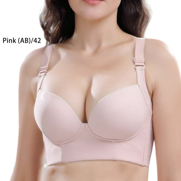 New Sexy Nude D Cup Plus size 34-42 Large Size Bra for Big Breast