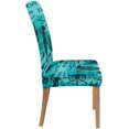 thumbnail image 3 of RYLABLUE Ocean Beach Pattern Stretch Chair Cover Protector Seat Slipcover for Dining Room Hotel Wedding Party Set of 1, 3 of 5