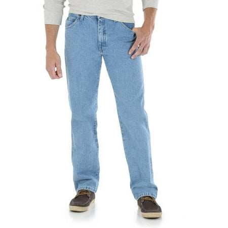 Wrangler Men's 5-Star Regular Fit Jeans - Bleach 30x30
