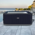 thumbnail image 4 of Wave PACIFIC, Inflatable Hot Tub & Spa, all Integrated, energy efficient, 6 Person, Square: NAVY BLUE, 4 of 5
