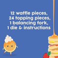 thumbnail image 3 of Ridley'S Games: Waffle Topple | Fun Food Balancing Game For All Ages | Game For 2+ Players With 15 Minute Playtime For Ages 6+ | Don'T Let The Stack Fall Over!, 3 of 5