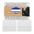 thumbnail image 1 of 50Pcs 1/8 Inch Drill Bit for Wood and Plastic Guide Point Cutting Bits Diameter Wood Router Bits,for Use with Spiral Saw, 1 of 6