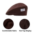 thumbnail image 3 of Lady Beret Gorro de invierno para mujer, cálido, elegante y ligero, 3 of 5
