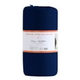 thumbnail image 6 of American Home Collection Comforter Set - Extra Soft Microfiber - 3 Piece Comforter and Pillow Shams Set - Full/Queen, Navy, 6 of 8