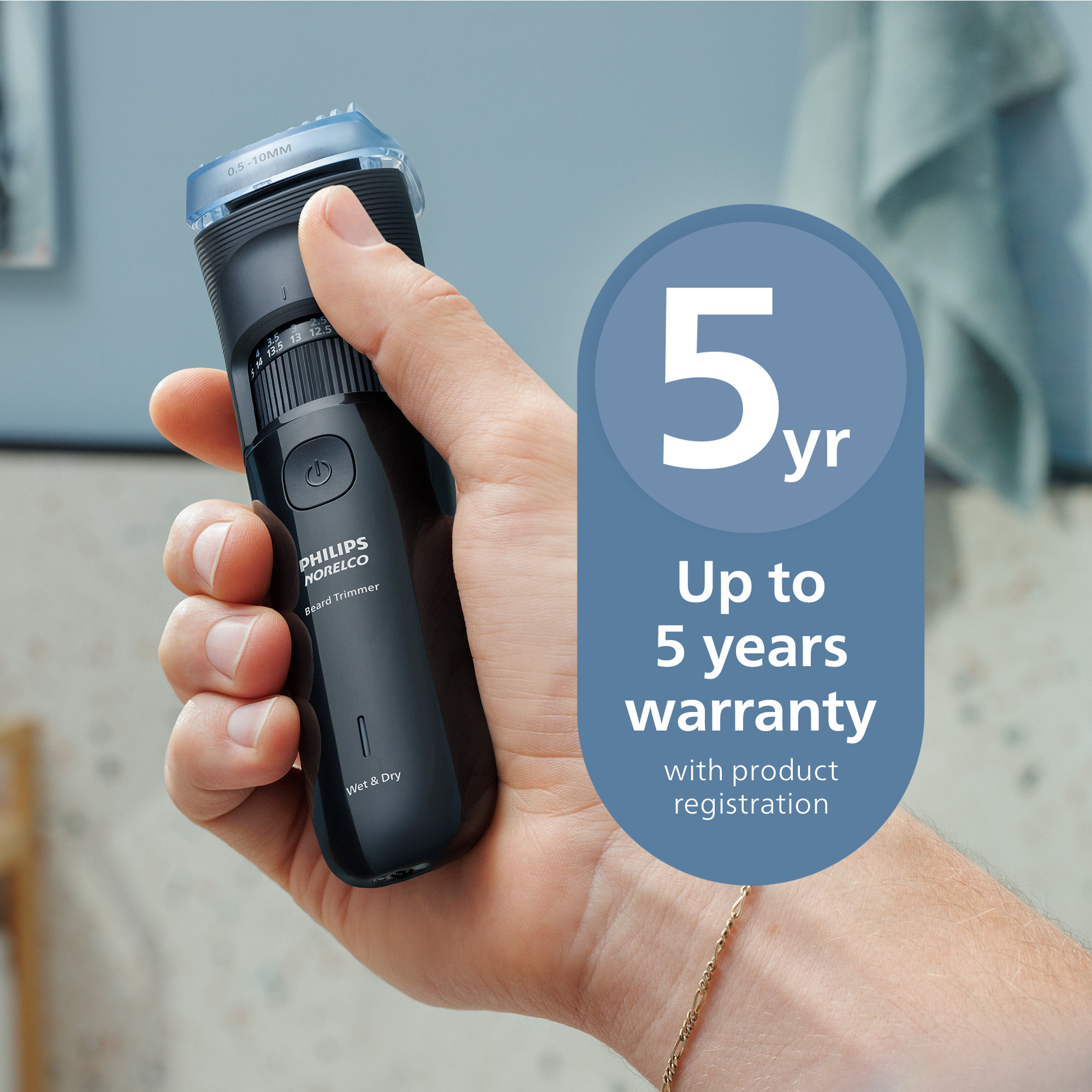 Philips Norelco Beard Trimmer 3000 Series Waterproof photo 8