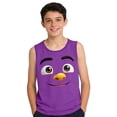 thumbnail image 4 of Camisolas de cuello redondo para niños pequeños y niños a la moda, lindas camisetas con estampado degradado, parte inferior suave sin mangas, camisetas para niñas, 4 of 6