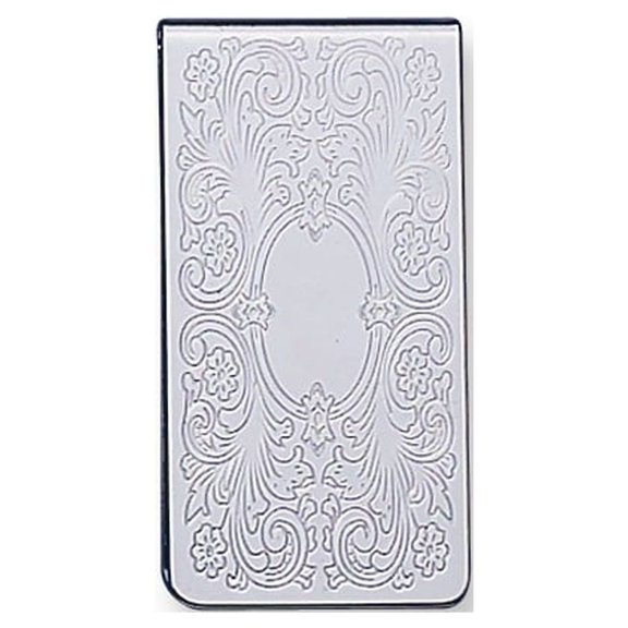 FB Jewels Silver-tone Money Clip