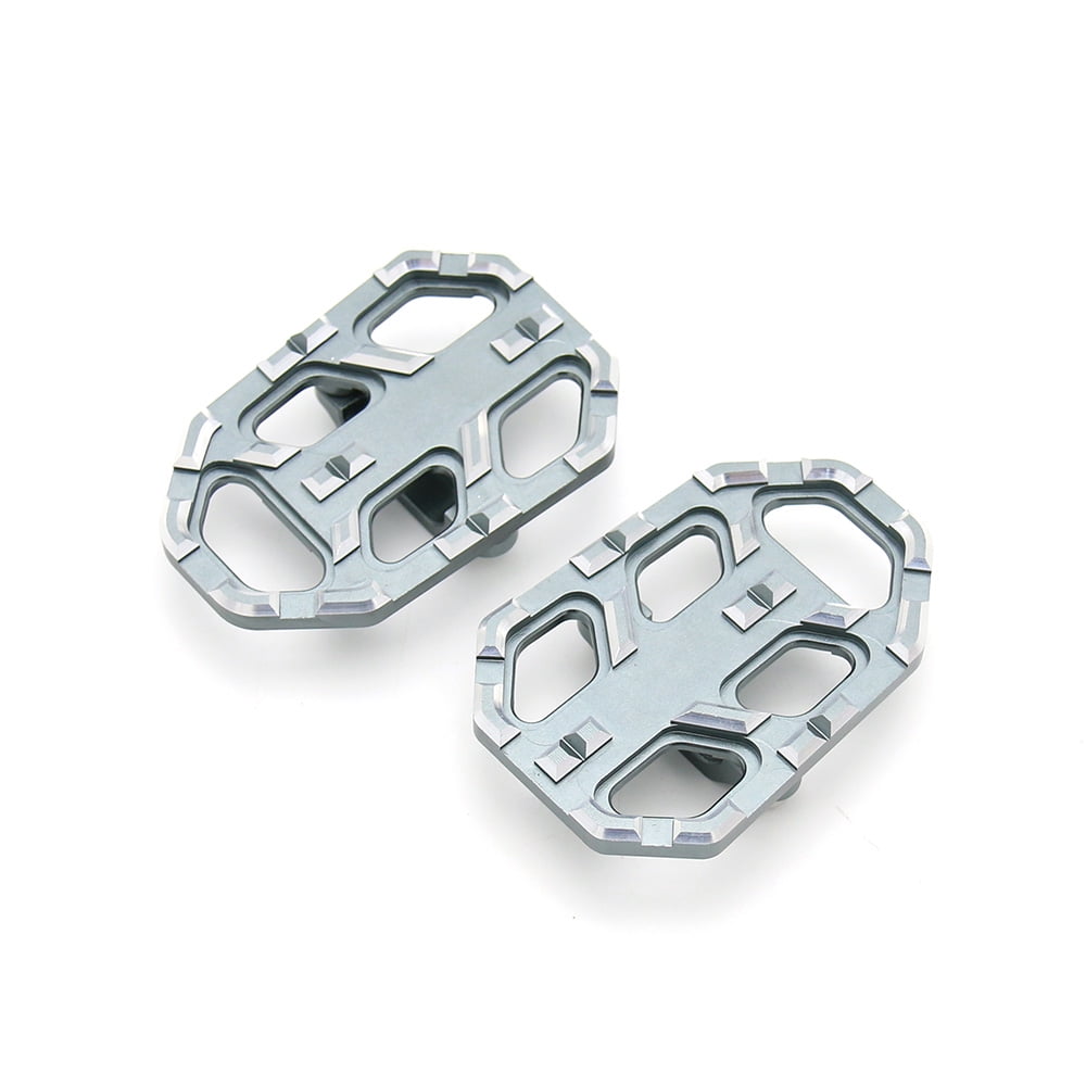 Irfora Motorcycle Foot Pegs Front Billet Wide Pedals Rest Footpegs Replacement for HONDA NC750 NC750X NC750S 2014-2020 Black