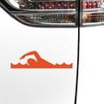 thumbnail image 3 of Magnets in Motion Swimmer Car Magnet Orange, 3 of 4