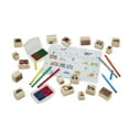 thumbnail image 5 of Melissa & Doug Deluxe Wooden Stamp and Coloring Set – Vehicles (30 Stamps, 6 Markers, 2 Durable 2-Color Stamp Pads), 5 of 10