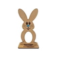 thumbnail image 4 of Easter Bunny Chocolate Egg Rack Wooden Tabletop Decoration Made Crafts Party Decoration, 4 of 9