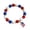 A, variant on Independence Day Star USA American Flag 4th July Patriotic Beaded Bracelets for Women Jewelry Red White and Blue Bracelet for Women Charm Gifts