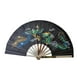 thumbnail image 3 of Fan de manejo plegable decorativo para fans de artes marciales conciertos accesorios para fiestas Dragón de negro, 3 of 8