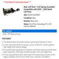 thumbnail image 2 of Rear Left Strut / Coil Spring Assembly - Compatible with 2005 - 2009 Buick LaCrosse 2006 2007 2008, 2 of 2