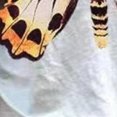 thumbnail image 5 of Puntoco moda mujer cuello en V verano manga corta estampados de mariposa tops camiseta suelta Puntoco Puntoco-8273, 5 of 5