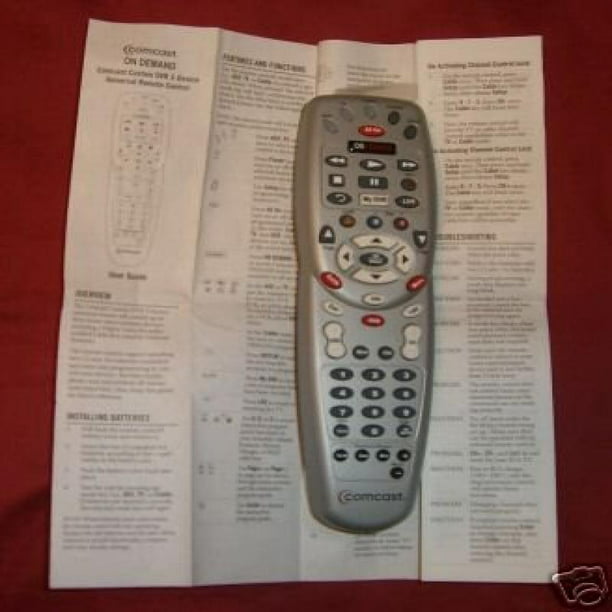 fiesta Defectuoso Ambicioso Comcast On Demand Remote Control for Motorola DCT700 DCT 700 ALL Digital  Set-Box - Walmart.com
