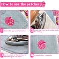 thumbnail image 6 of J.CARP 45 Pieces Pink Iron on Patch, Girls Iron on Patches Set, Sew on/Iron on Embroidered Patch Applique for Clothes, Dress, Hat, Jeans, DIY Accessories, 6 of 6
